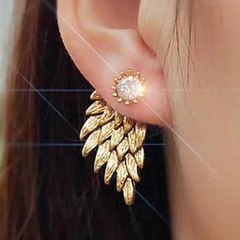 Современные золотые модные свадебные украшения RAKOL женские простые по Заводской