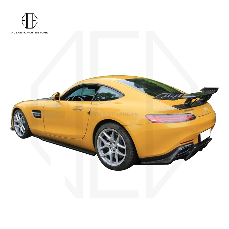 Комплект из углеродного волокна для тюнинга кузова Mercedes Benz AMG GT заднее крыло