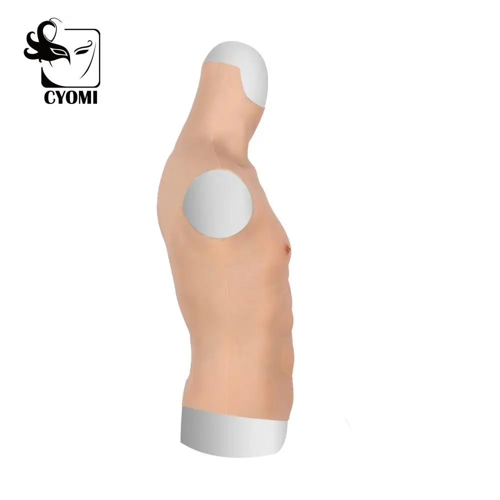 CYOMI ручной работы жуткая Реалистичная силиконовая мышц Костюмы для косплея