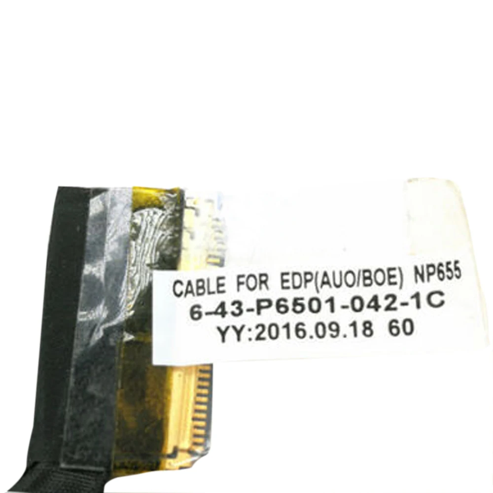 Для Clevo EDP(AUO/BOE) NP655 6 43 P6501 042 1C Lcd экран EDP кабель провод|Компьютерные кабели и