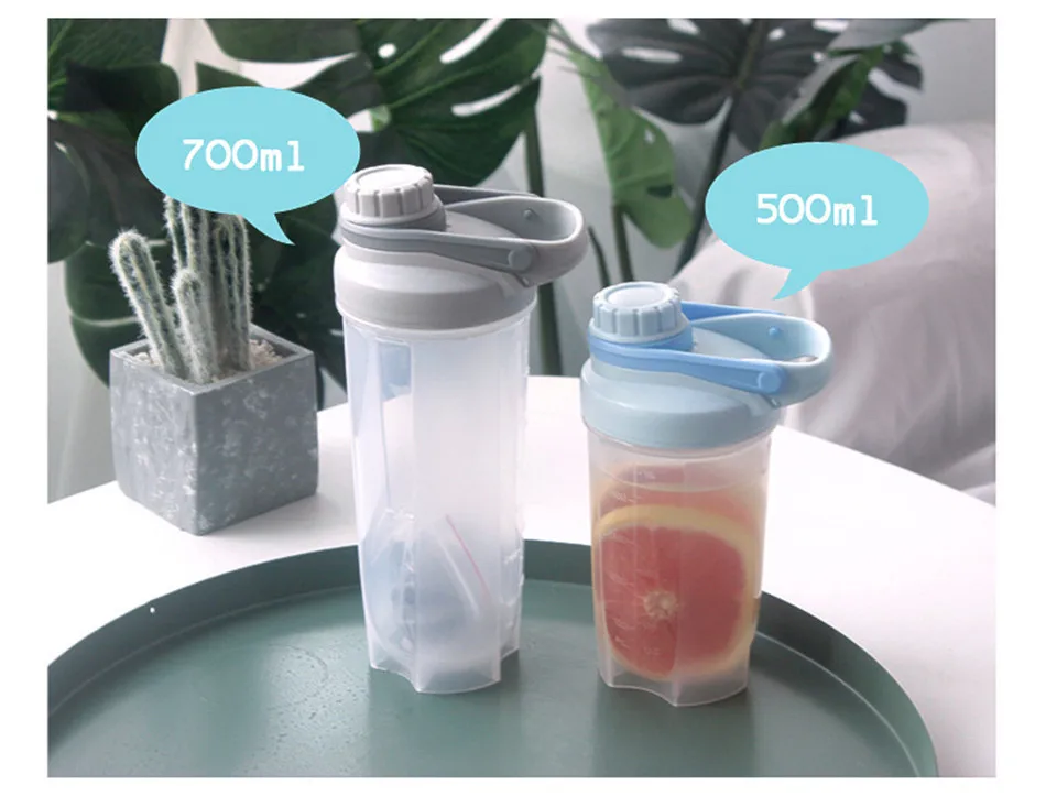 Креативный шейкер для протеиновых порошков бутылка смешивания сывороточного