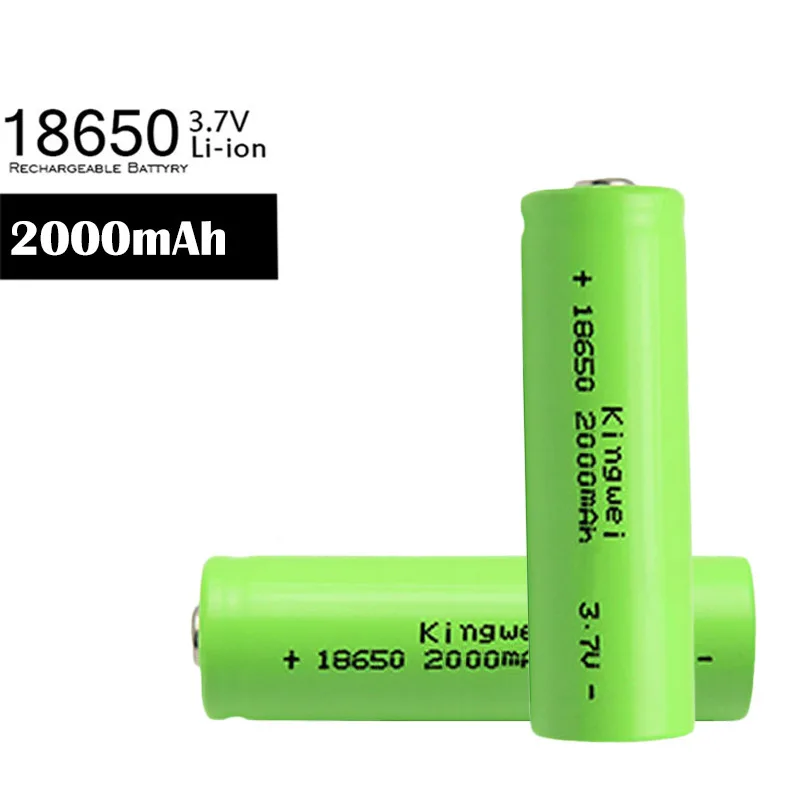 

LI-ION 2022 100% New 18650 2000mAh Rechargeable battery 18650 3.7V discharge Max Power batteries