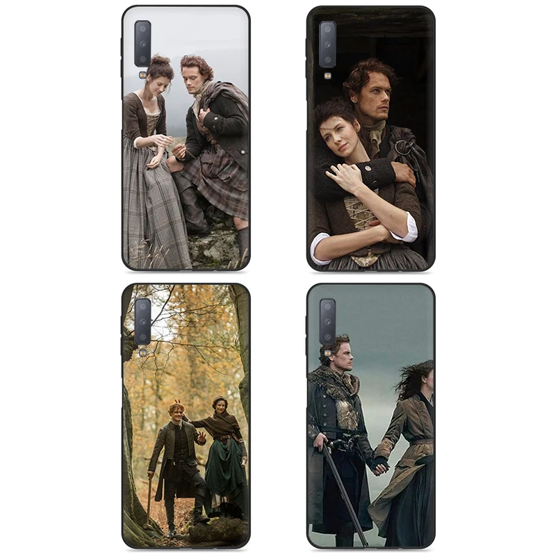 Силиконовый чехол OUTLANDER для Samsung A3 A5 A6 Plus A7 A8 A9 A10s 20s 30s 40s 50s 70 J6 | Мобильные телефоны и