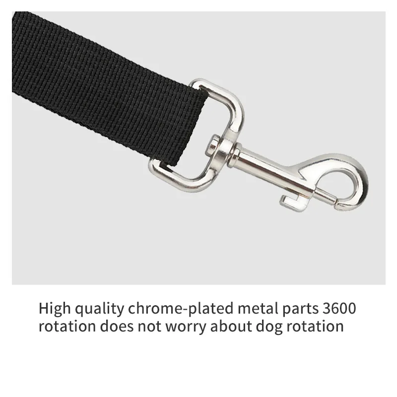Нейлоновый тканевый ремень безопасности для животных регулируемый домашних