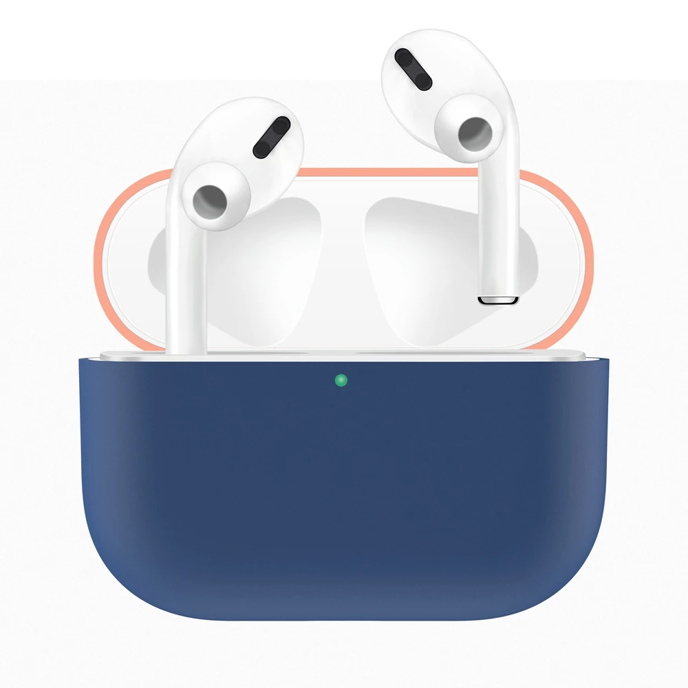 Для Apple AirPods Pro Чехол силиконовый Bluetooth беспроводной TWS наушники защитный чехол для Air Pods Pro чехол противоударный