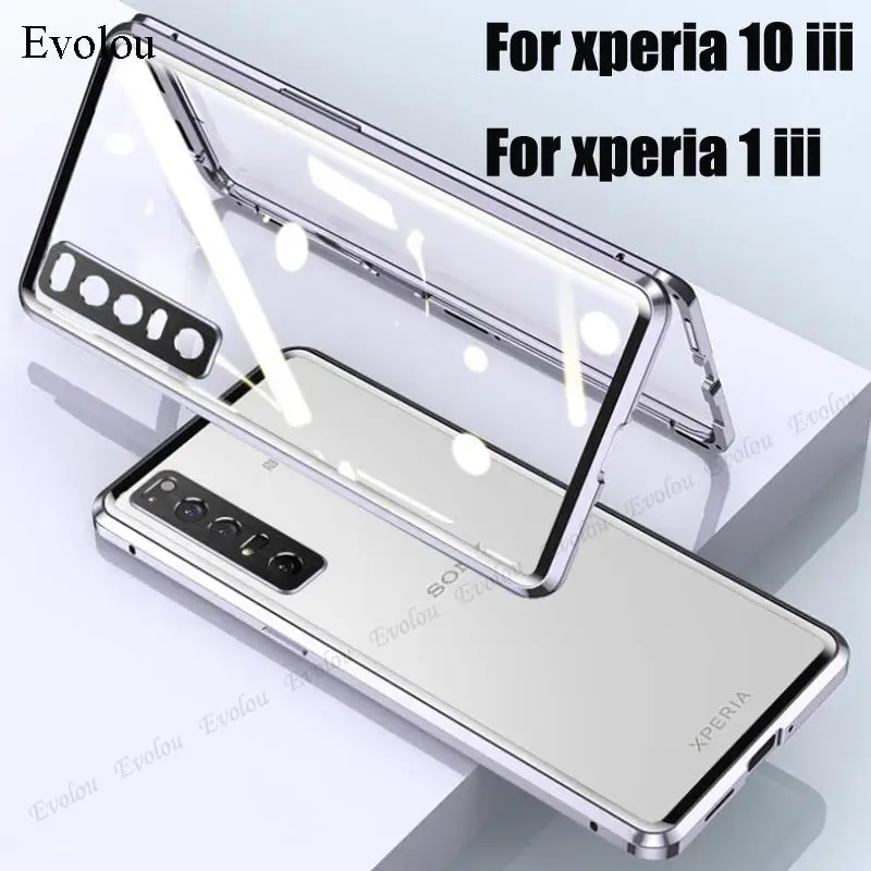 Магнитный защитный чехол для объектива камеры Sony Xperia 10 iii 1 телефона с
