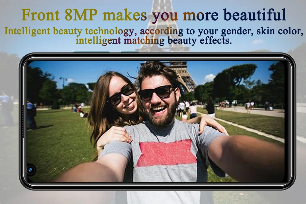 6 72 unlocked 10x global smartphones frontback camera quad core 4g ram64g rom face id 8mp13mp mobile phones android celuares free global ship