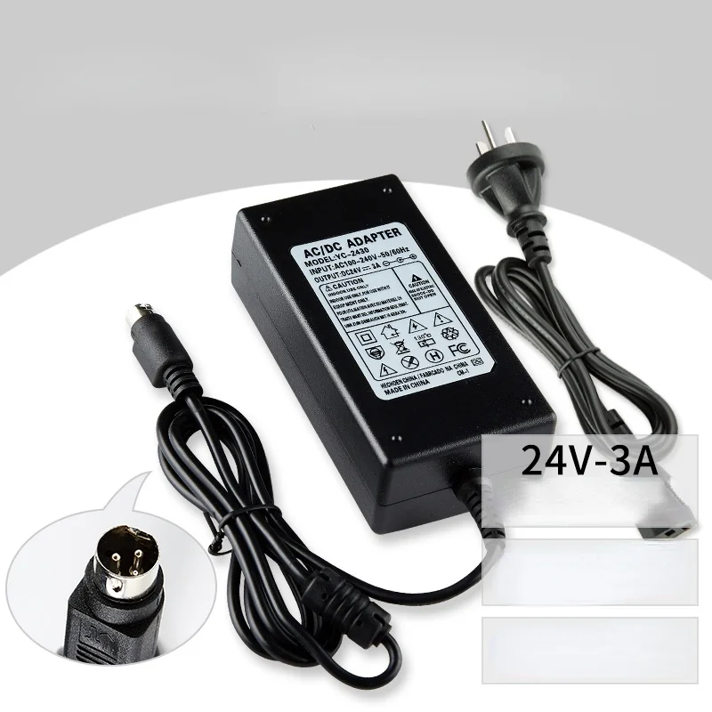 

Power Adapter for Beiyang L42 New Beiyang BTP-L42 Barcode Label Printer 24V