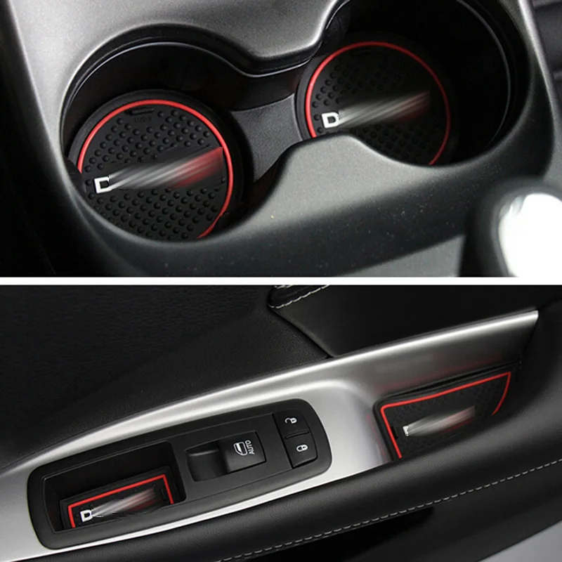 Нескользящие Коврики для дверей Dodge Journey 2013 2014 2015 2016 2017|Нескользящий коврик| |
