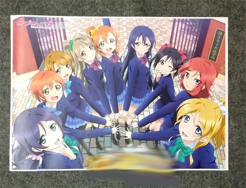 Аниме ваше имя. Постер с мультяшным принтом для косплея реквизит домашнего