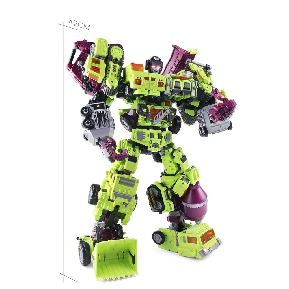 Pokich Devastator трансформация G1 GT негабаритных 6в1 Bonecrusher скребок Гравитация Mixmaster крюк ко фигурка Робот Игрушки