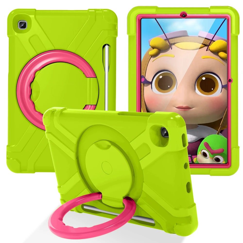 

Shockproof EVA PC Portable Cover Fundas for Samsung Galaxy Tab S6lite S6 Lite P615 P615N C P610 P610X Case Coque Stand Shell