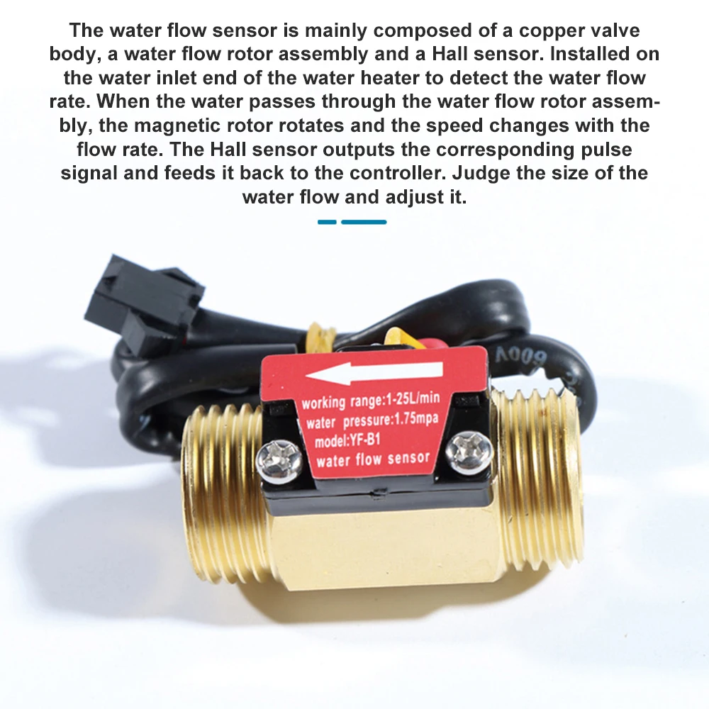 G1/2 Датчик расхода воды переключатель бразильский расходомер регулятор давления