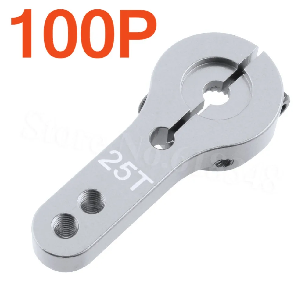 Оптовая продажа 100 шт./лот ЧПУ Алюминиевый сервогудок 25T с винтами для