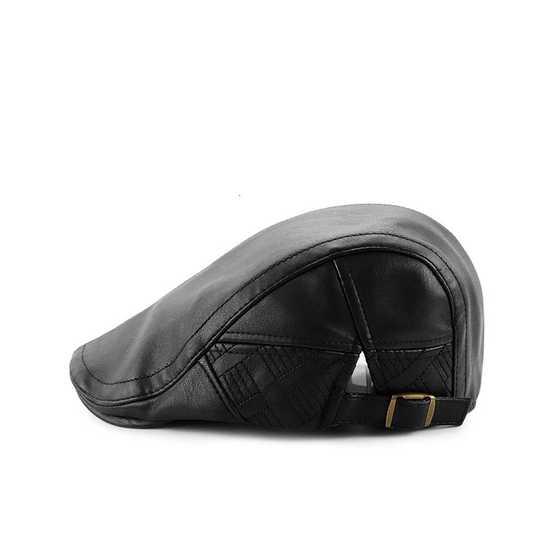 Новый осенне-зимний берет шапки унисекс мужские головные уборы из искусственной