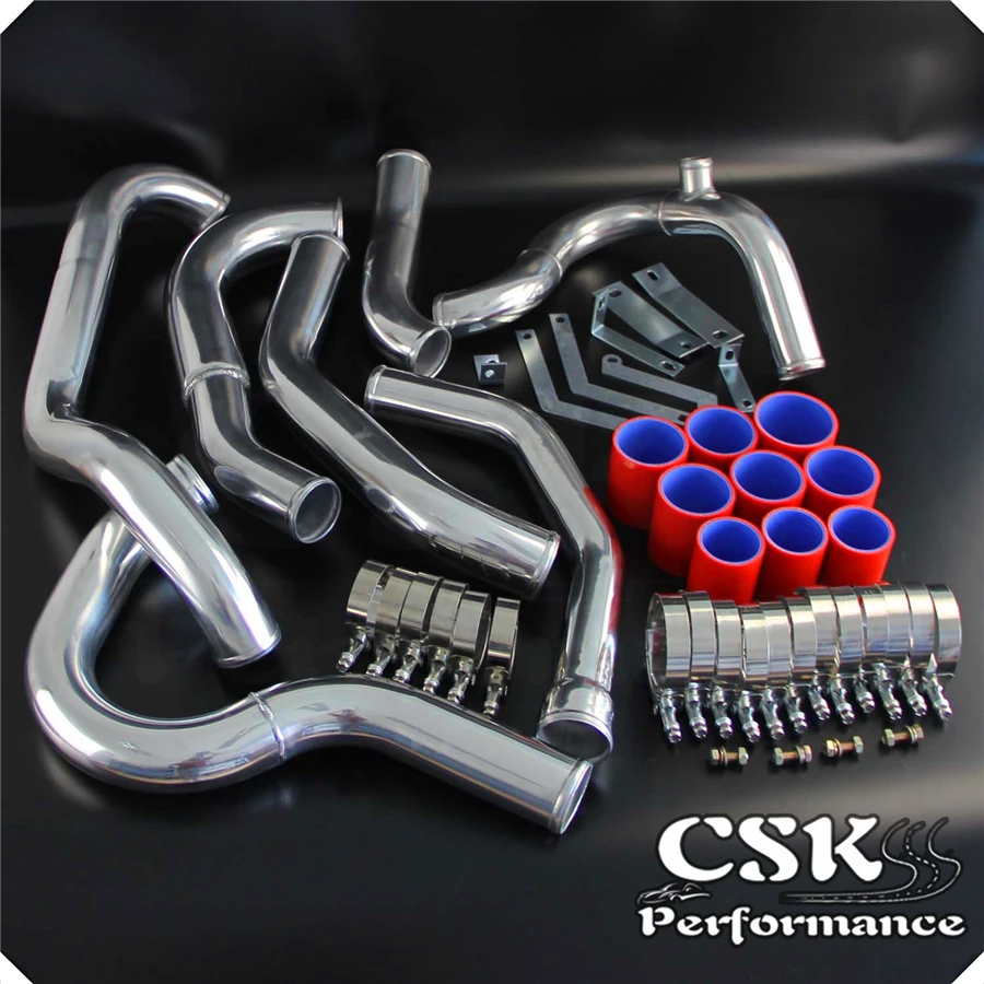 Улучшенный интеркулер для труб комплект шлангов Subaru WRX Impreza GDA GDB 00 05