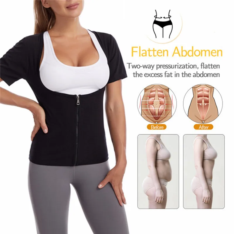Женский Регулируемый жилет термотренировочная одежда майка утягивающий