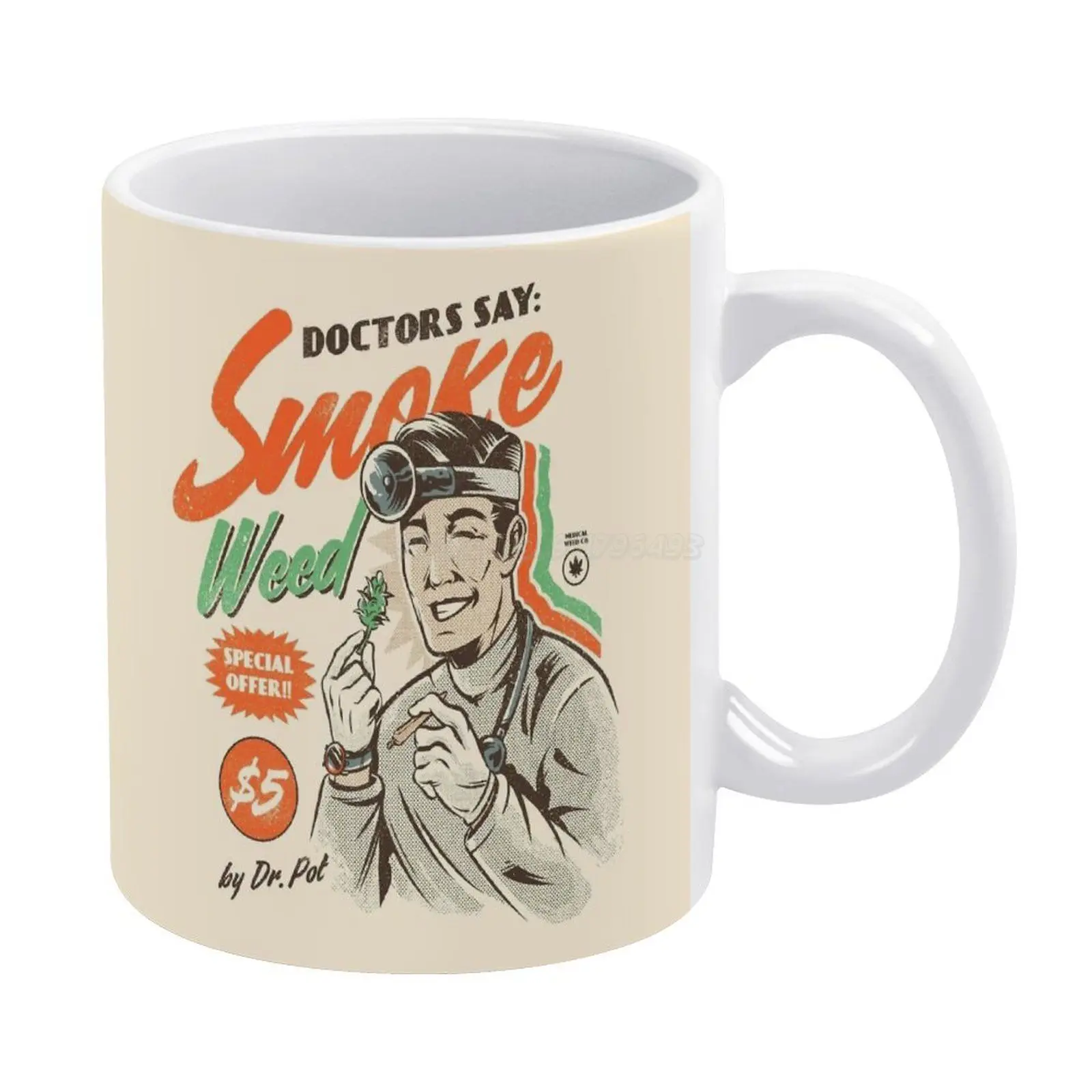 Белая кружка кофейная 330 мл Керамические домашние чашки и кружки для молока чая