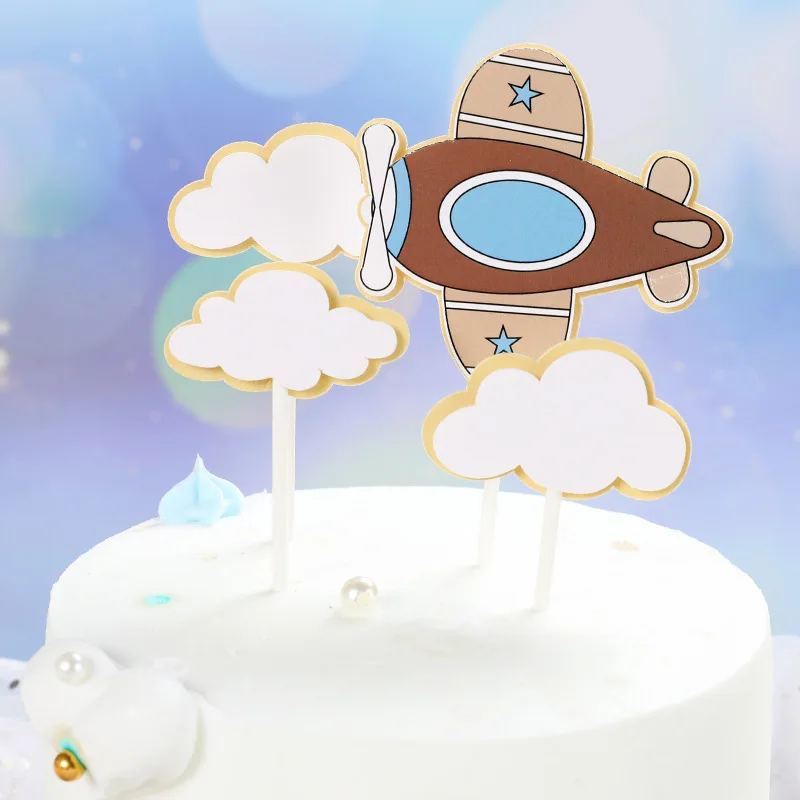 Aviator Dream день рождения строительный шар кекс Топпер товары для дня