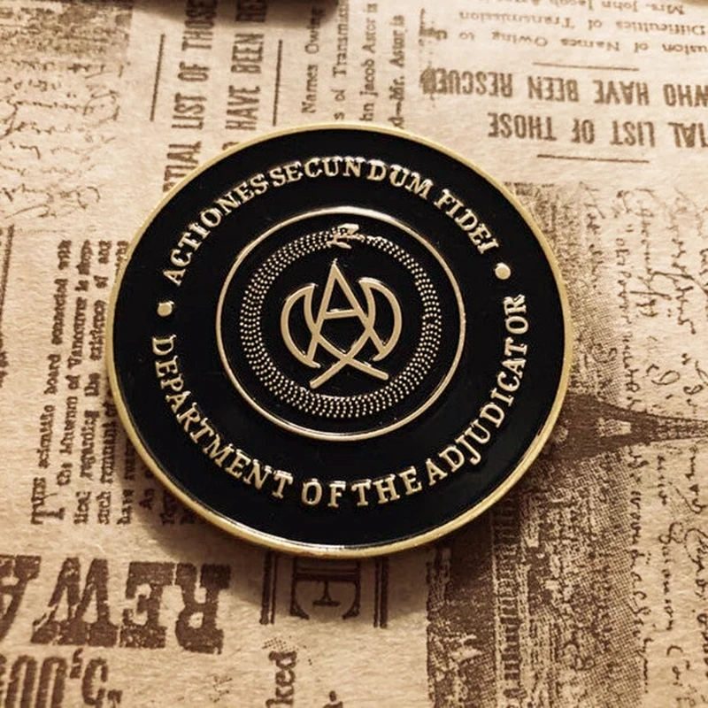 John Wick Movie Coin Cosplay Continental Hotel Card Adjudicator Black Medallion Keanu Reeves Fans Collection Props