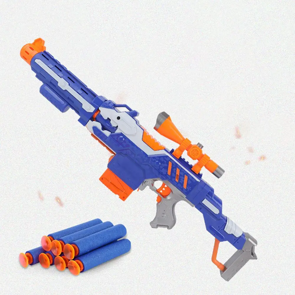 

Toy Gun Electric Toy Gun For Darts Soft Hole Head Bullets Darts Toy Bullets Foam Safe Sucker Bullet For Boys Toys Birthday Gift