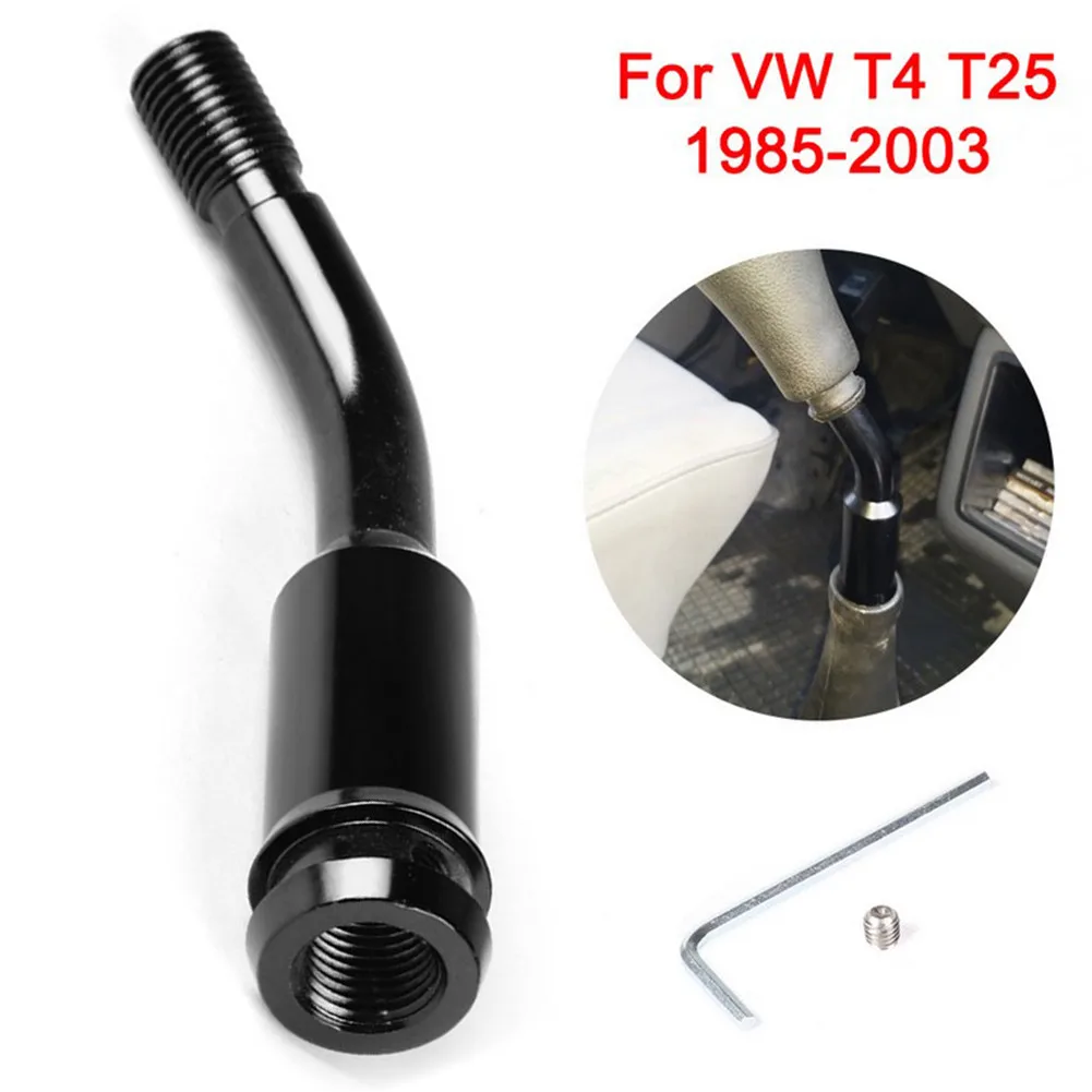 

1pcs Gear Shift Shifter Stick Lever Black Aluminum Alloy Gear Lever Extension Rod For Volkswagen- T4 1990-2003 Short Shifter