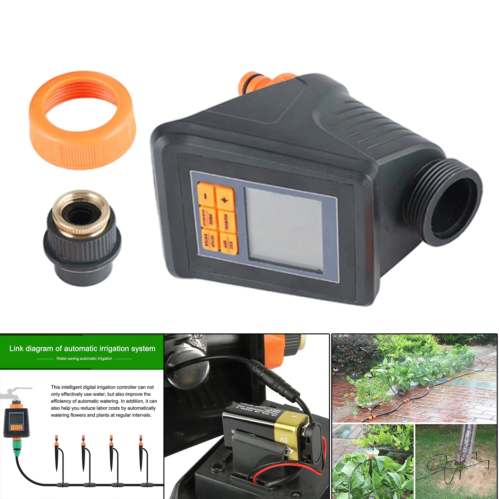 Hose Watering Timer Digital Irrigation Control Device Water Saving | Дом и сад