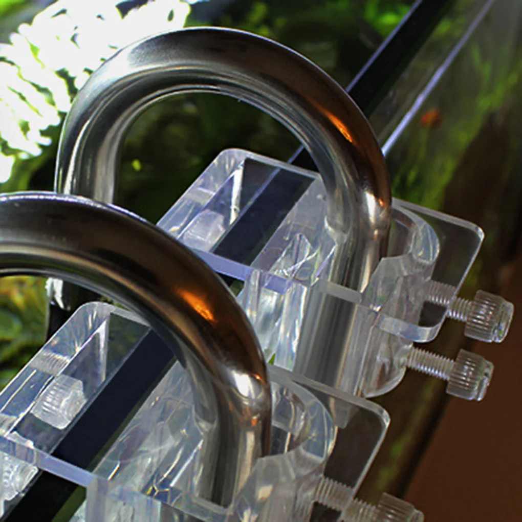 Акриловый шланг для фильтрации аквариума крепление зажим трубы воды фильтра