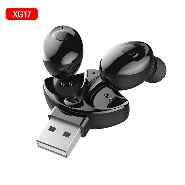 XG17 XG17 XG15 TWS Bluetooth 5,0 беспроводные стерео наушники HIFI Звук спортивные наушники гарнитура с микрофоном для телефона - Цвет: XG17