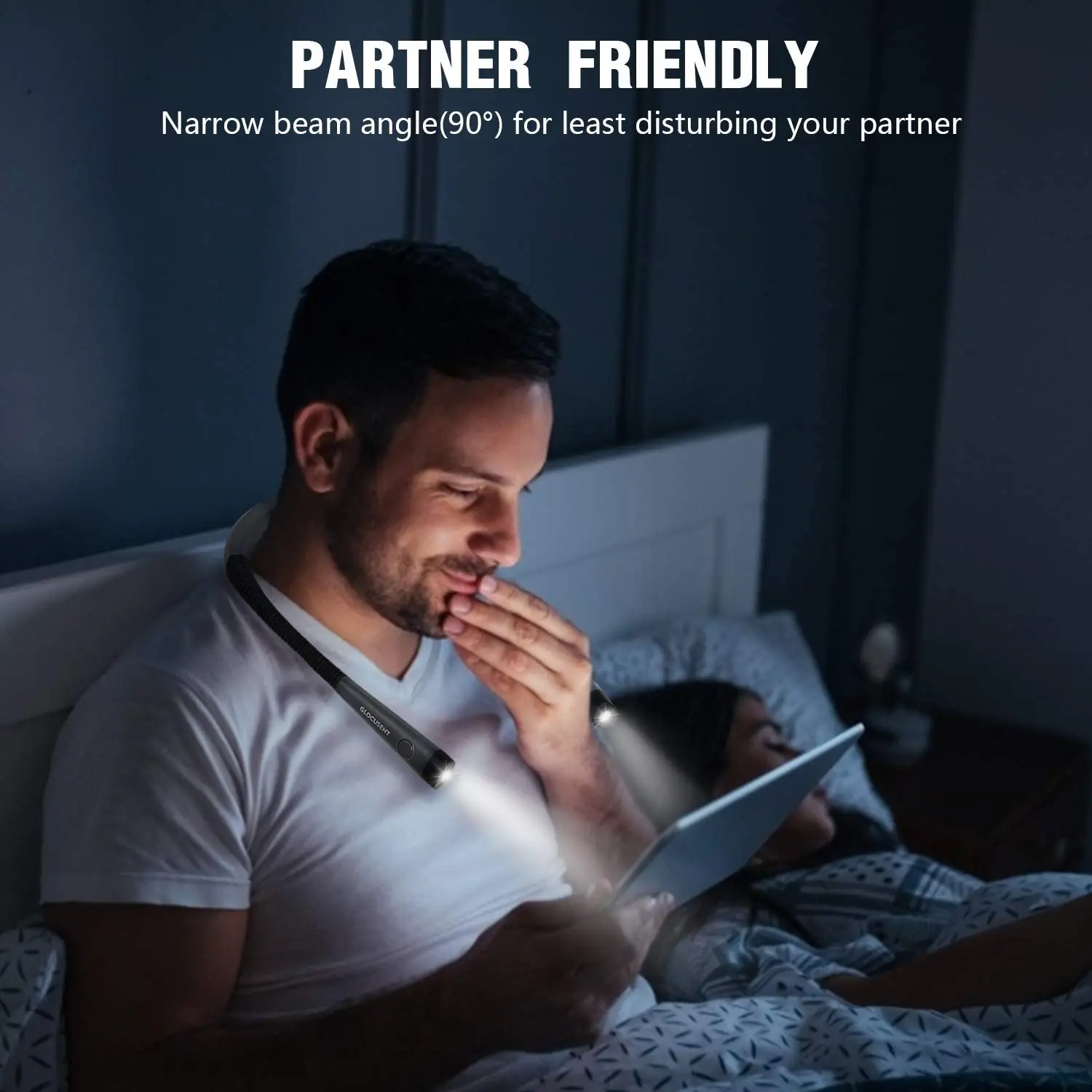 Светодиодная лампа на шею гибсветильник светильник свободные руки для чтения