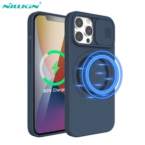 magnetic case for iphone 13 pro max nillkin camshield silky liquid silicone slide camera protection cover for iphone 13 13 pro free global shipping