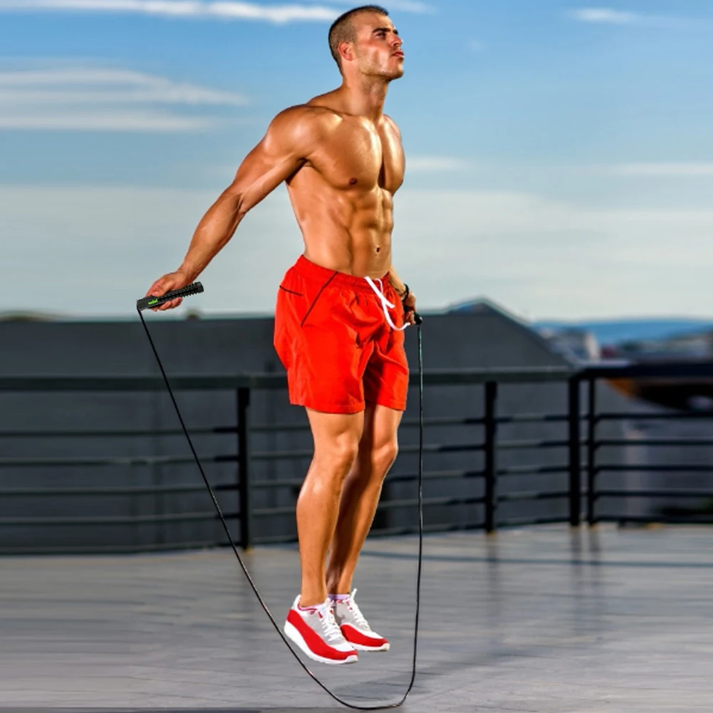 

Speed Jump Rope Competition Bearing Jump Rope 3m Battle Skipping Rope Portable Boxing Workout Fitness
