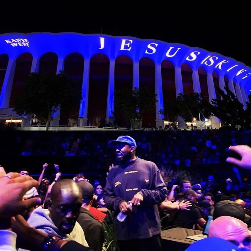Новый Kanye West и надписью Jesus Is King альбом Бейсбол шапочки шляпа c вышивкой для отца