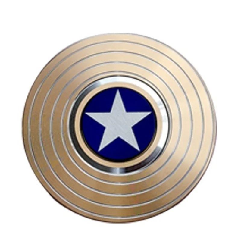 

The new Fidget Spinner US Team's shield Aluminum alloy decompression toy