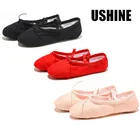 Шлепанцы USHINE женскиемужские, плоская подошва, мягкие балетки, цвет черныйбелый