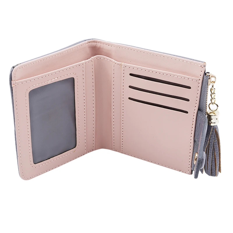 Лидер продаж модные короткие женские кошельки с кисточками Дамский