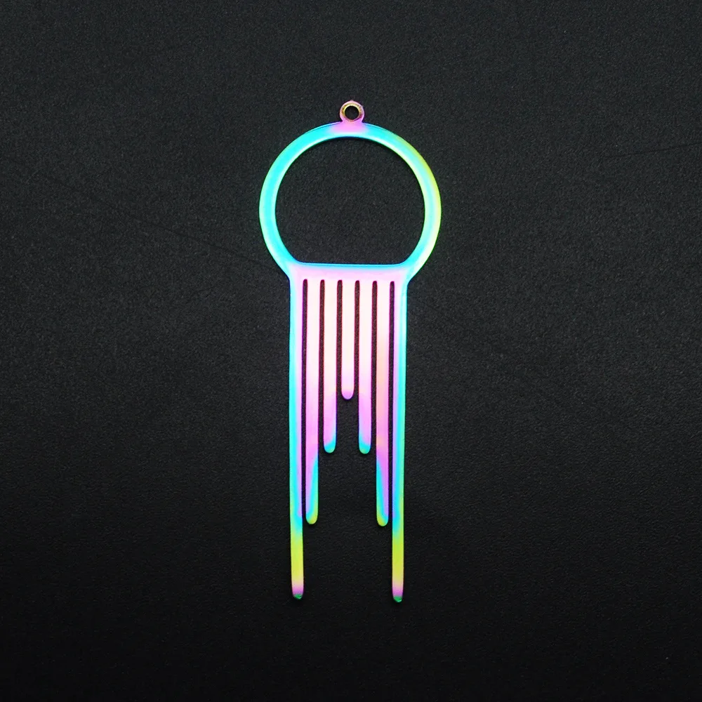 

5 шт./лот Лот Ловец снов из нержавеющей стали кисточки подвеска браслет шармы DIY ремесло Изготовление ювелирных изделий аксессуары ручной ра...