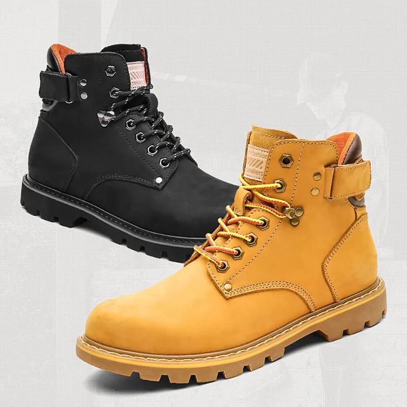 39 46 Зимняя обувь теплая Нескользящая 2019 Удобная зимняя мужская # NXZY1911|Ботинки| |