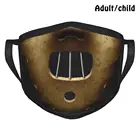 Маска Ганнибала индивидуальный дизайн маска для лица для взрослых детей против пыли Джейсон вурхисс Ганнибал Пятница 13-й Джейсон вурхисс защита