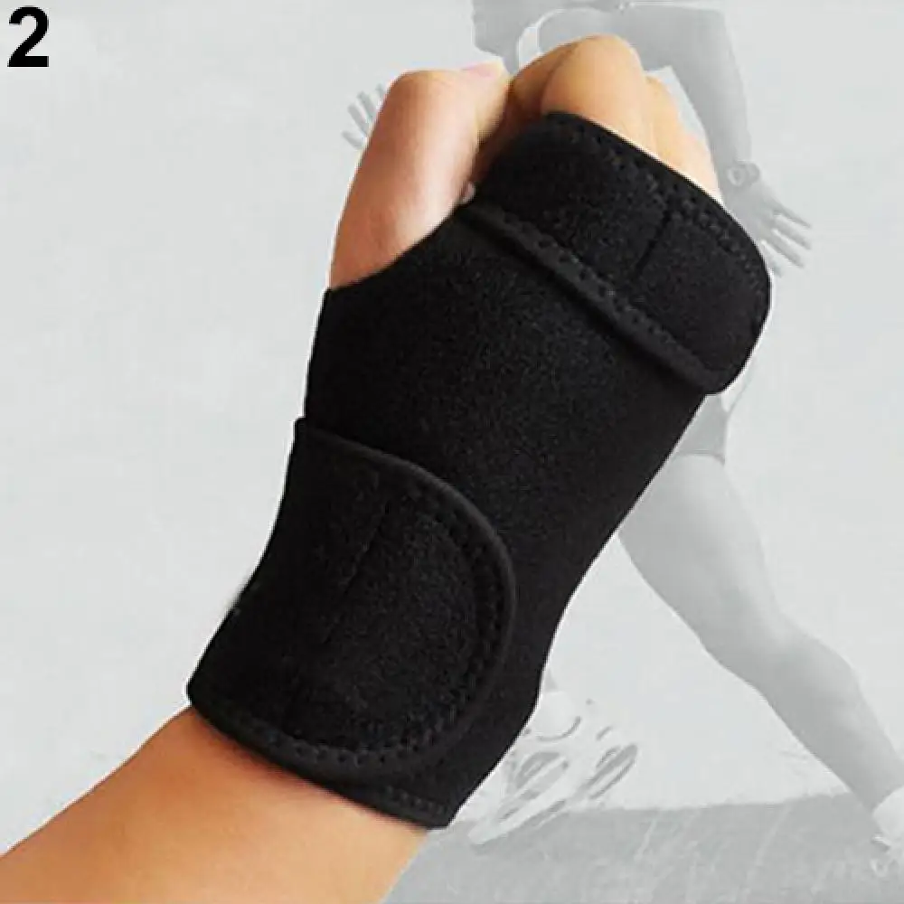 

Breathable Carpal Tunnel Splint Wrist Support Bracer Arthritis Sprain Strain Glove