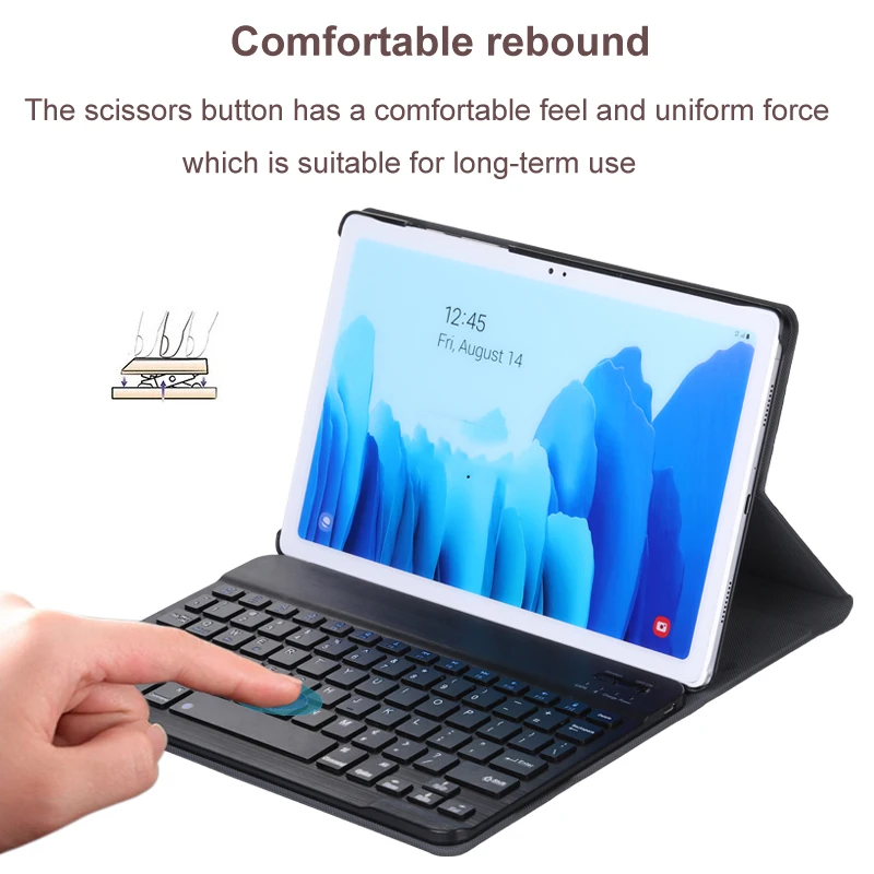 

Keyboard Case for Huawei MatePad 10.4 BAH3-W09, BAH3-AL00 Bluetooth Keyboard Leather flip case Cover