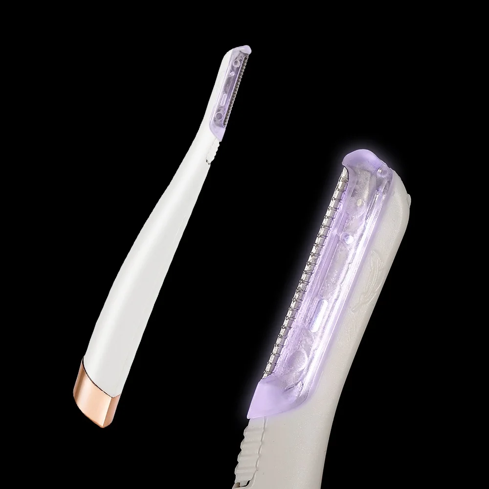 Face Hair Remover Expoliator Eyebrow Trimmer Blades Shaver Knife Blade Painless Exfoliates Dead Skin Neck Clean Tool | Красота и