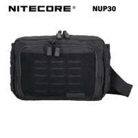 nitecore nup30 600d multi purpose utility pouch attached to the molle system or for cross body carry bag