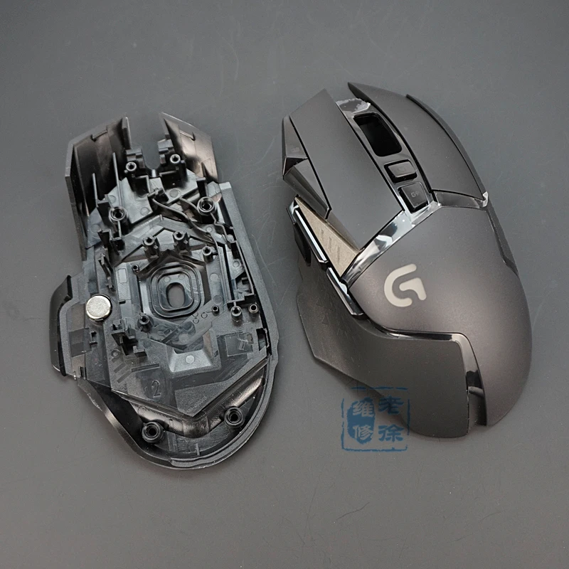 Оригинальный Корпус для мыши Logitech G502 hero RGB Верхняя Нижняя крышка чехол колесо