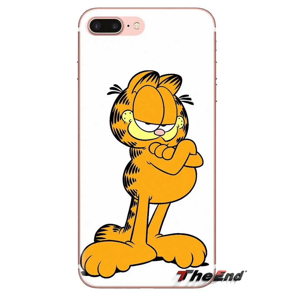 Для Xiaomi Mi3 samsung A10 A30 A40 A50 A60 A70 Galaxy S2 Note 2 большое ядро Prime милый мультфильм Гарфилд