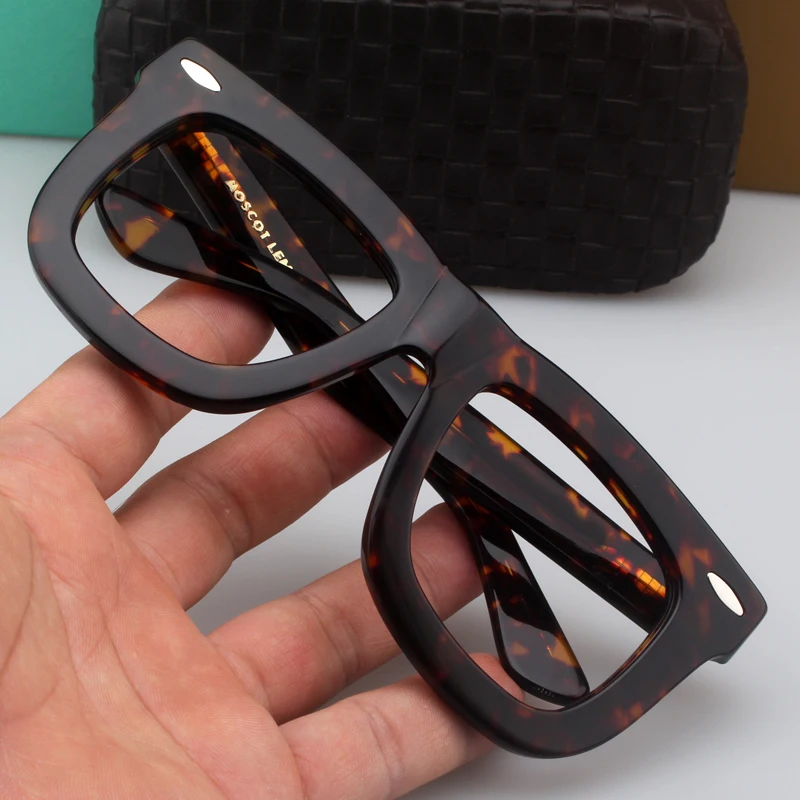 Zerosun толстые оправы для очков мужчин и женщин винтажные очки искусственные