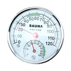 Метеостанция 0C-120C с термометром и гигрометром, индуктивным указателем влажности для сауны