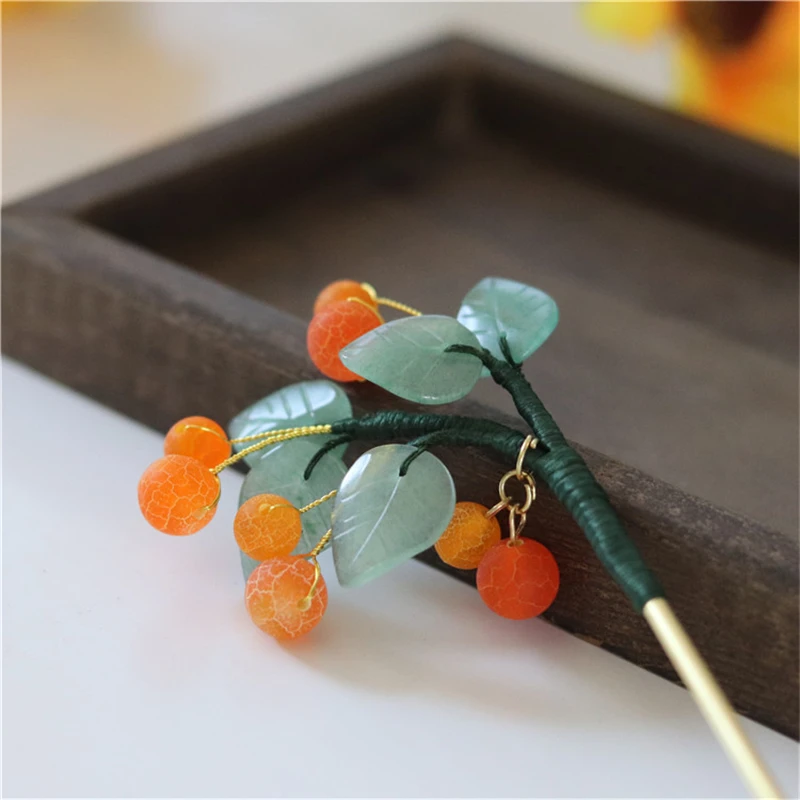 Заколка для волос Kanzashi в классическом китайском стиле 1 шт. заколка гребень