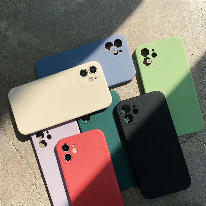 

Square Liquid Silicone Case For Huawei P20 P30 P40 Lite Mate 30 40 Pro Honor 8X 9A 20 9X Pro V30 Y9S Y9 Prime 2019 Nova 8 Pro