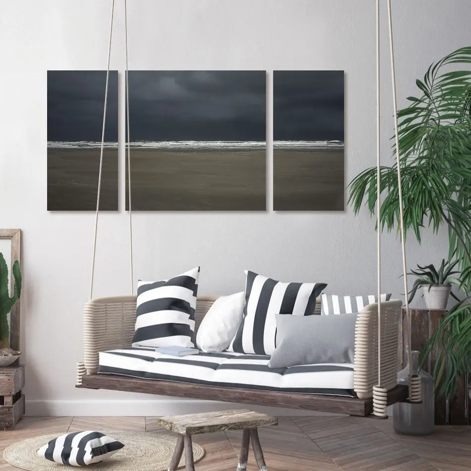 3 шт. настенные плакаты с принтом морских волн|Рисование и каллиграфия| |